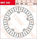 Bmw R 1200 C ABS (0424) [2001-2003, 2005] - Bremsscheibe Fest Rund – Bild 7