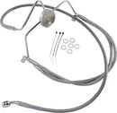 Harley Davidson Flhri [DRAG SPECIALTIES] - Stainless Steel Brake Line Kit, Extended