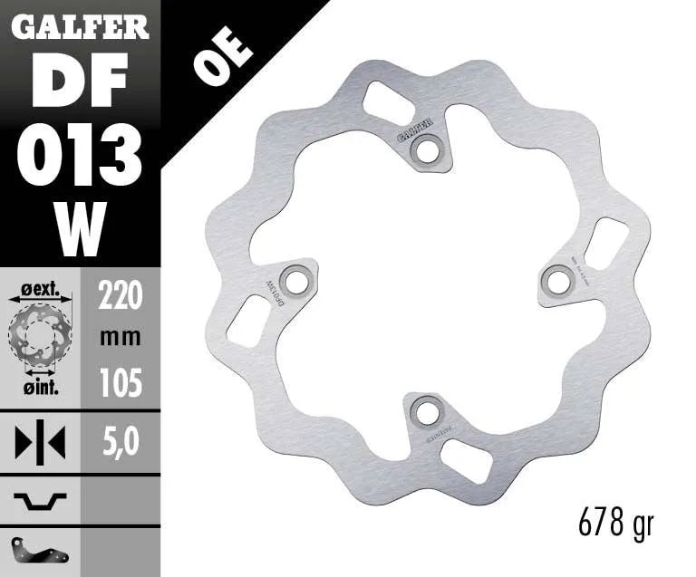 Honda CB 125 R Neo Sport Cafe ABS [2018-2020, 2023-2024] - Wave® brake disc - picture 2