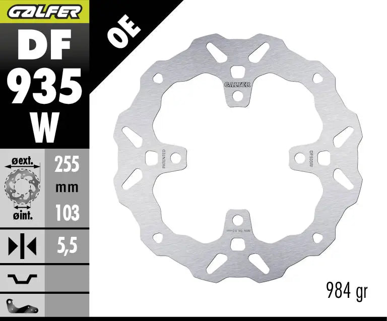 Triumph Trident 660 [2024-2026, 2025-2026] - BREMSSCHEIBE FIXED WAVE – Bild 1