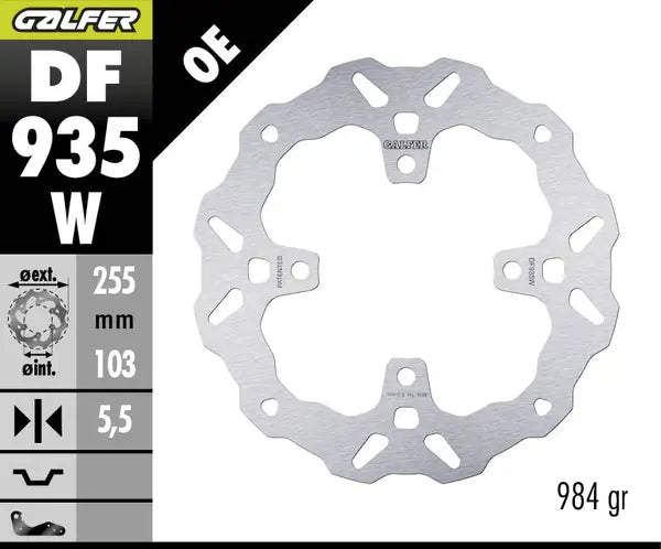 Triumph Tiger Sport 660 ABS [2022-2026] - BREMSSCHEIBE FIXED WAVE – Bild 2