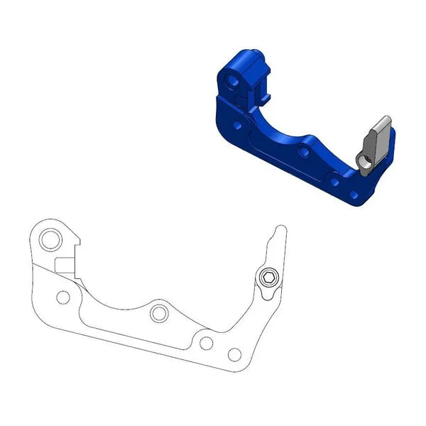 Husqvarna TC 85 17/14 [2026] - Versatzhalterung für OEM-Bremssattel – Bild 2