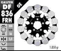 Harley-Davidson FLTR 1584 Road Glide [2010] - Floating brake disc Skull - picture 6