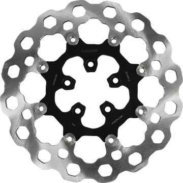 Harley-Davidson XL 1200 T Sportster Superlow [2019, 2020] - Cubiq™ brake disc - surface: black, chrome - image 1