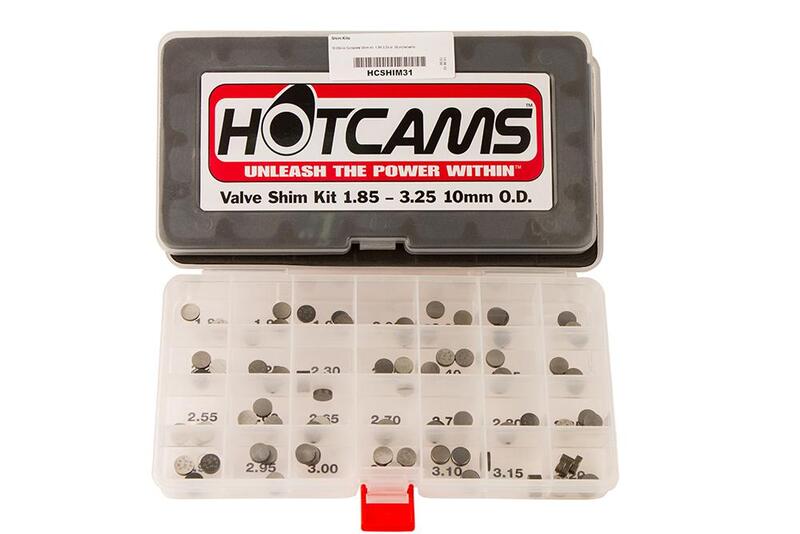 Ktm 690 Duke [HOT CAMS] - valve discs Ø10.0x1.85 to 3.25mm - set of 5 pieces.