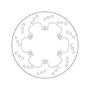 Benelli Bn 302 [2014–2020] - Series Oro round rigid brake disc-2