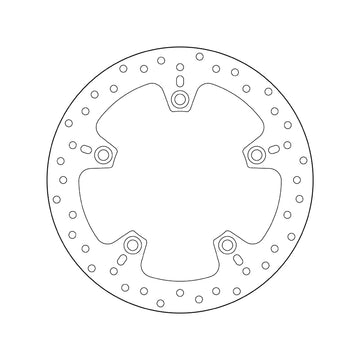 Bmw R Ninet Racer [BREMBO] - Series Oro round rigid brake disc - 0