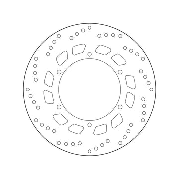 Yamaha Fjr 1300 [BREMBO] - Series Oro round rigid brake disc