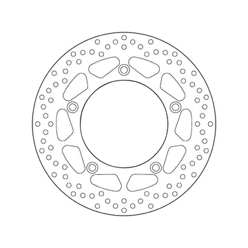 Yamaha T-Max 560 Tech Max [BREMBO] - Series Oro round rigid brake disc