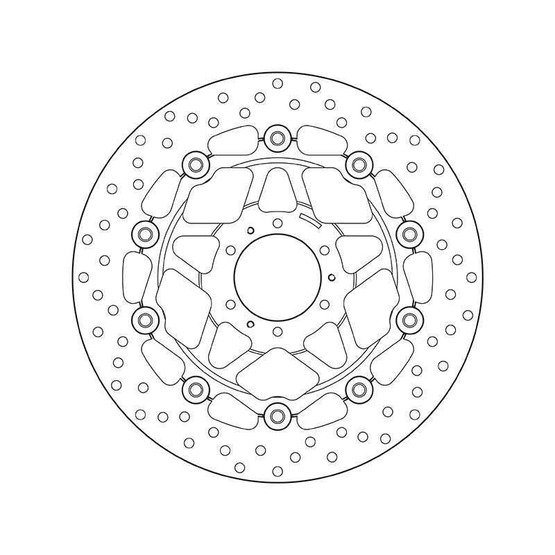 Honda Cbr 900 [BREMBO] - Series Oro round floating brake disc