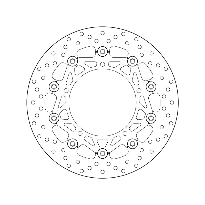 Yamaha Tracer 9 [BREMBO] - Series Oro round floating brake disc