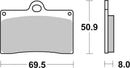 Ducati S 750 [BREMBO] - Competition Carbon Ceramic Brake Pads - 07BB15RC-1