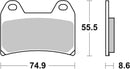 Ktm 890 Smt [BREMBO] - Competition Carbon Ceramic Brake Pads - 07BB19RC