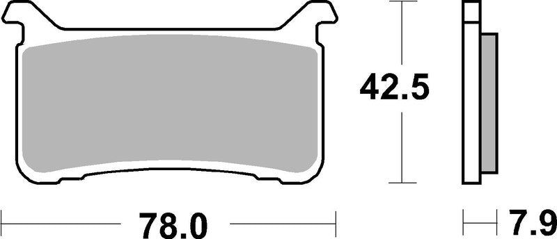 Honda Cmx Rebel [BREMBO] - Competition Carbon Ceramic Brake Pads - 07HO63RC