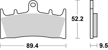 Suzuki Gsx 1300 Hayabusa [BREMBO] - Competition Carbon Ceramic Brake Pads - 07SU19RC