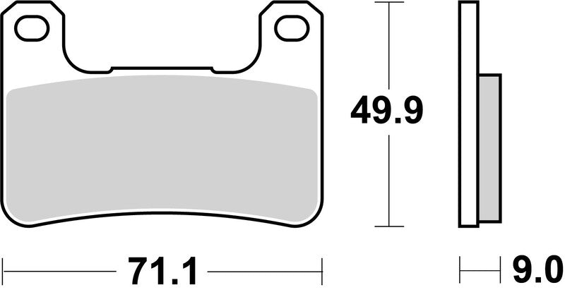 Kawasaki Zx 400 [BREMBO] - Competition Carbon Ceramic Brake Pads - 07SU27RC
