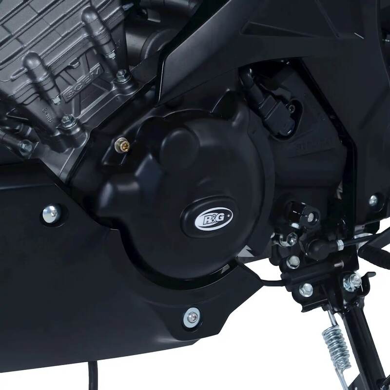Suzuki GSX-S 125 ABS SPECIAL EDITION [2018] - (Generator) Crankcase Cover Protection Right Black Suzuki GSX-R125