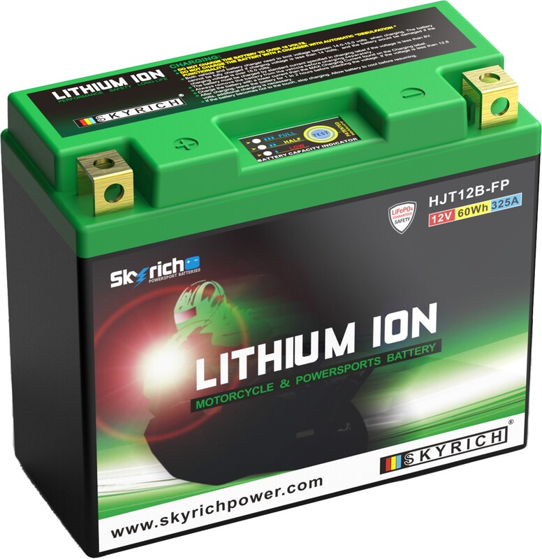 Ducati Hypermotard 796 [SKYRICH] - Lithium-ion battery - LT12B