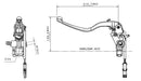 Ducati Panigale 1199 [BREMBO] - Clutch master cylinder Ø15x19mm titanium-2
