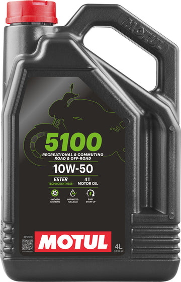 Motor oil 10W50 4T 4L for motorcycles [Motul]