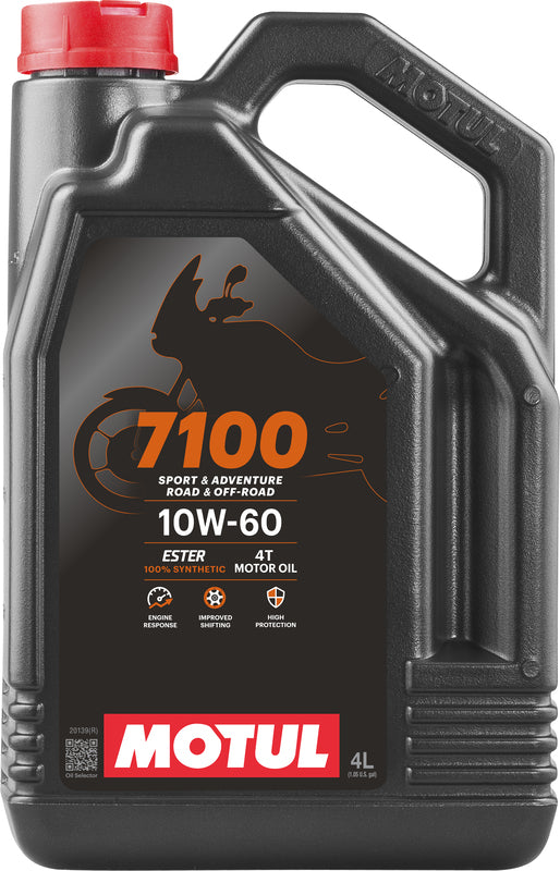 Motor oil 10W60 4T 4L for motorcycles [Motul]