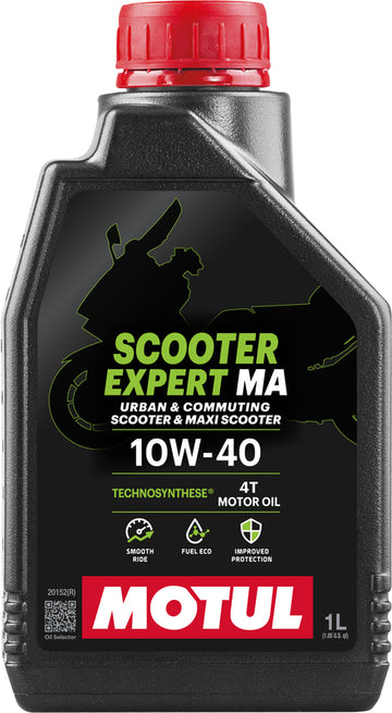 Motor oil 10W40 for 4T scooter, 1 liter [Motul]