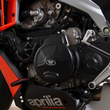 Aprilia RS 660 FACTORY [2025-2026] - Race Series Left Engine Case Cover Protector (Lima) - Black