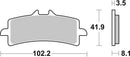 Ktm Super Duke 1290 [BREMBO] - Brake pads TYPE 07BB37 SR Sinter - Sport