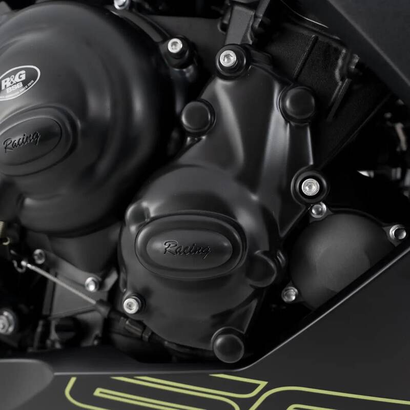 Triumph DAYTONA 660 [2024-2026] - Race Series Right Crankcase Cover Guard (Ignition) - Black Triumph Trident 660