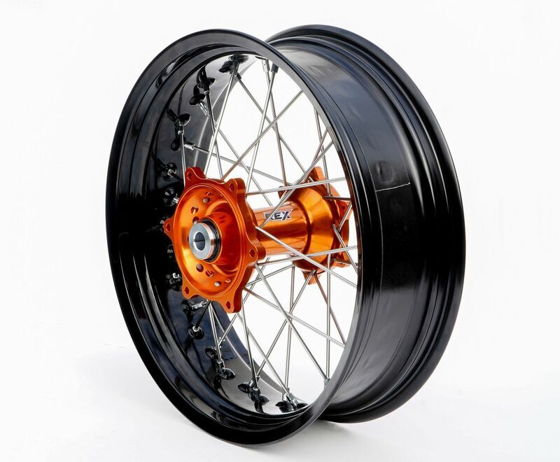 Husqvarna Te 125 [RFX] - Race SM complete rear wheel 17x5.00