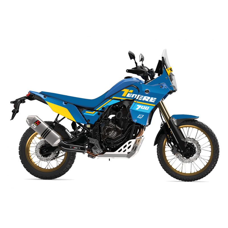 Yamaha Tenere 700 [BLACKBIRD] - Rally Ride Complete Graphics Kit - Yamaha