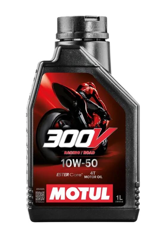 Motor oil 10W50 for 4T Road Racing motorcycles [Motul]