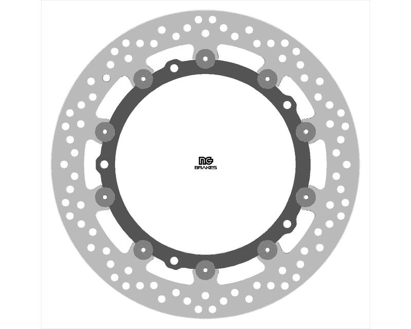 Bmw R Ninet [NG BRAKE DISC] - round floating brake disc