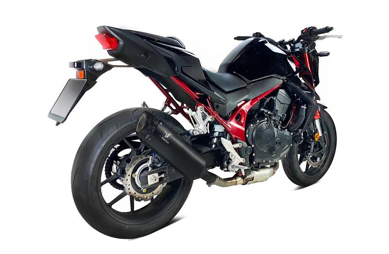 Honda Cb 750 [IXRACE] - Desert stainless steel muffler for Honda CB 750 HORNET, 23- (RH12)