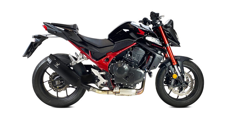 Honda Cb 750 [IXRACE] - Desert stainless steel muffler for Honda CB 750 HORNET, 23- (RH12)