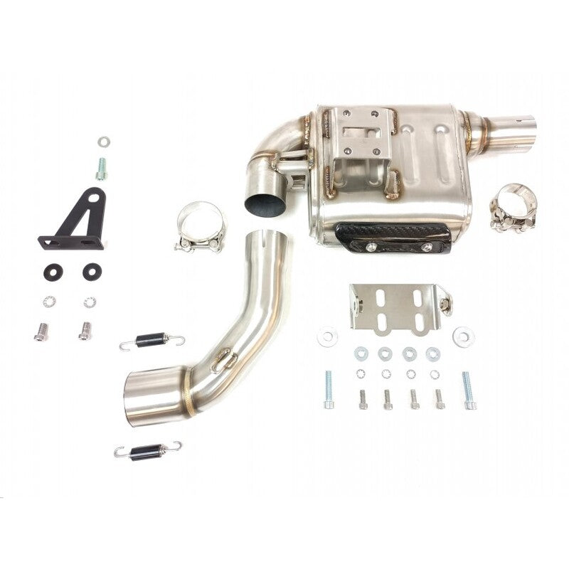 Cf Moto 700 700 [IXIL] - RC3B Slip-On Silencer Stainless Steel Black
