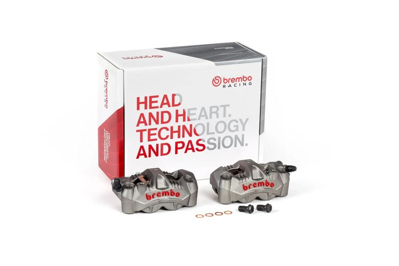 Kawasaki Z 900 Rs Se [BREMBO RACING] - GP4-RS Pair of front radial brake calipers 4 pistons Ø3mm