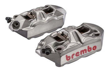 Yamaha Mt 10 [BREMBO RACING] - Pair of one-piece M4 brake calipers - 18mm/P4 34 (with pads)