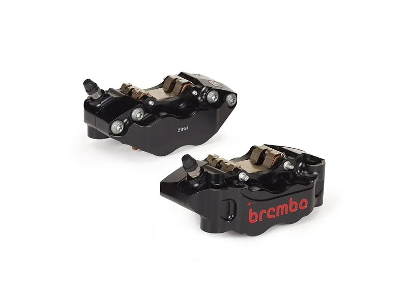 Ktm 990 Duke R [BREMBO RACING] - UPGRADE GP4-RB 4-piston brake calipers (pair) front, Ø 30/34 mm