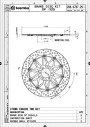 Aprilia Smv 1200 Dorsoduro [BREMBO RACING] - UPGRADE Supersport round floating brake discs - in pairs-2