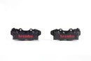 Yamaha Yzf R6 [BREMBO RACING] - UPGRADE GP4-RB 4-piston brake calipers (pair) front, Ø 30/34 mm