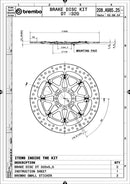 Aprilia Dorsoduro 750 [BREMBO RACING] - UPGRADE T-Drive round floating brake disc-2