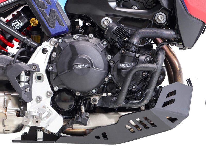 Bmw F 900 900 [AXP] - Adventure Skid Plate - PE-HD 8mm - for Outback Motortek crash bars
