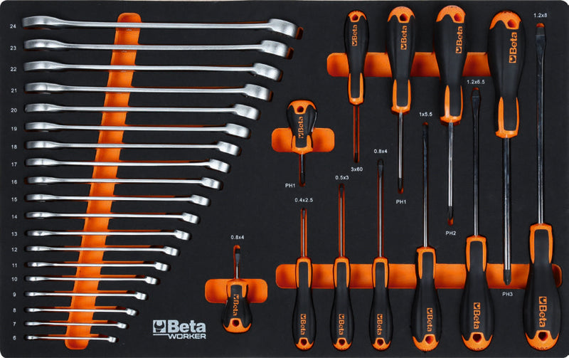 BETA WORKER Assortment of 189 tools