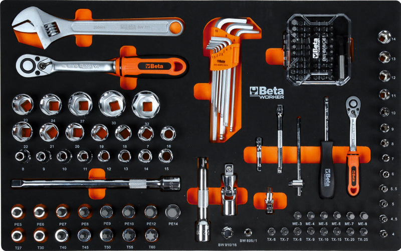 BETA WORKER Assortment of 189 tools