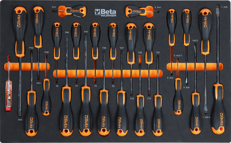BETA WORKER Assortment of 390 tools
