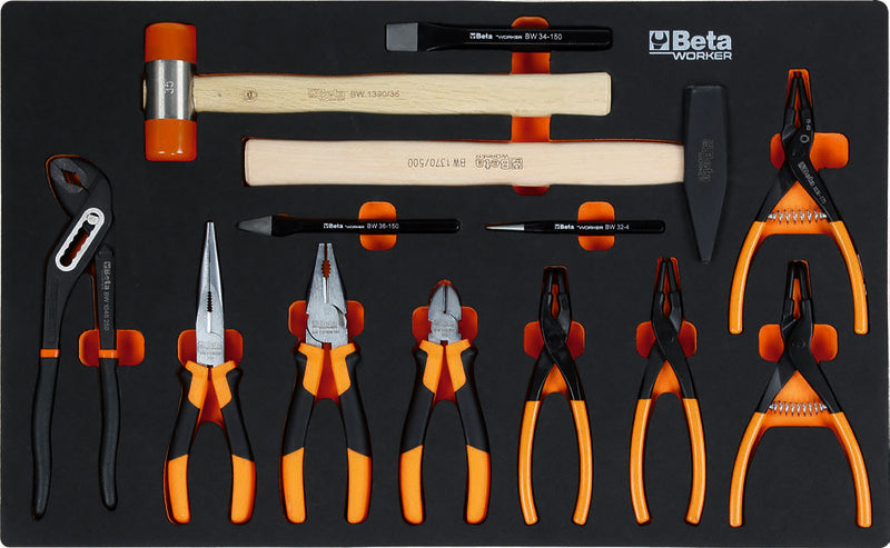 BETA WORKER Assortment of 390 tools
