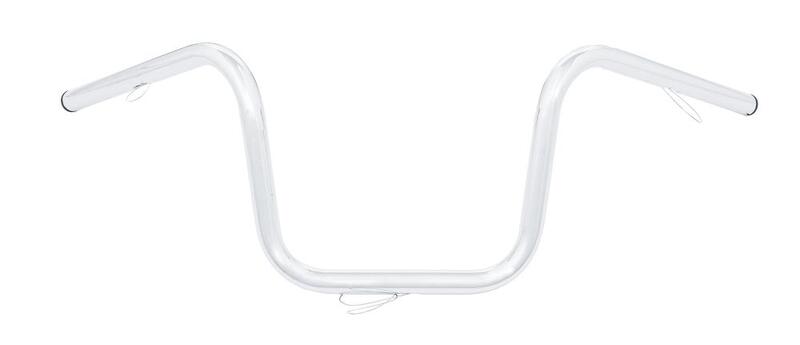 Yamaha Xvs 1100 Drag Star [HIGHWAY HAWK] - Bad Hawk 1 inch handlebar with 3 holes, 845mm wide 240mm high, chrome