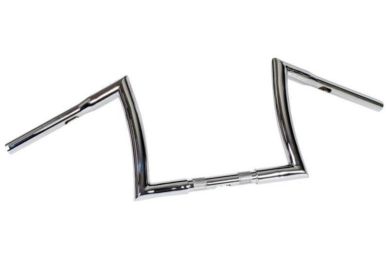 Harley Davidson XL1200C [HIGHWAY HAWK] - Bad Ape 1 inch handlebar with 3 holes, 800mm wide 220mm high, chrome