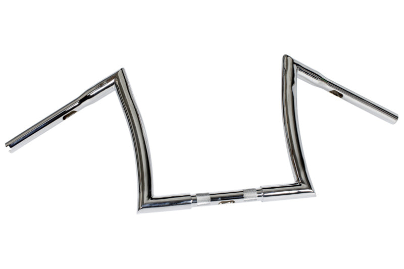 Harley Davidson XL1200C [HIGHWAY HAWK] - Bad Ape 1 inch handlebar with 3 holes, 800mm wide 355mm high, chrome